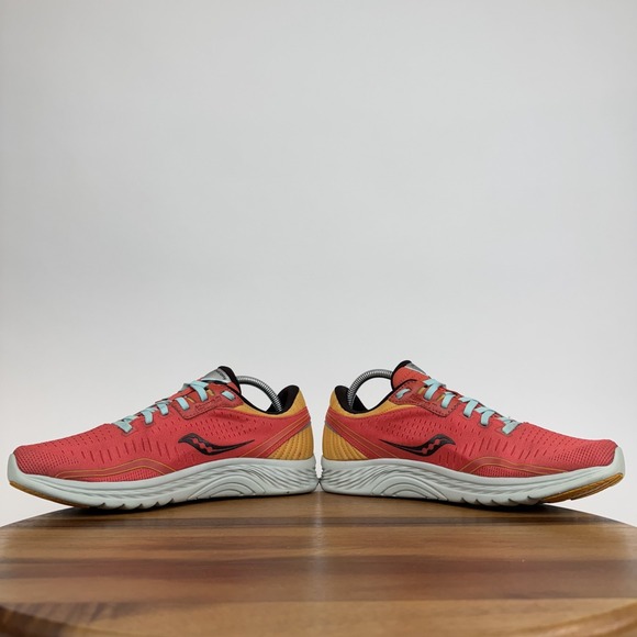 Womens‎ Saucony Kinvara 11 Orange Athletic Road Running Shoes Sneakers Size 10 M